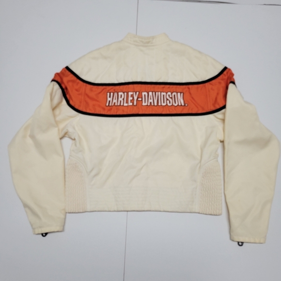 Harley Davidson Vintage Nylon Racing  Women's Jacket. - Picture 2 of 16